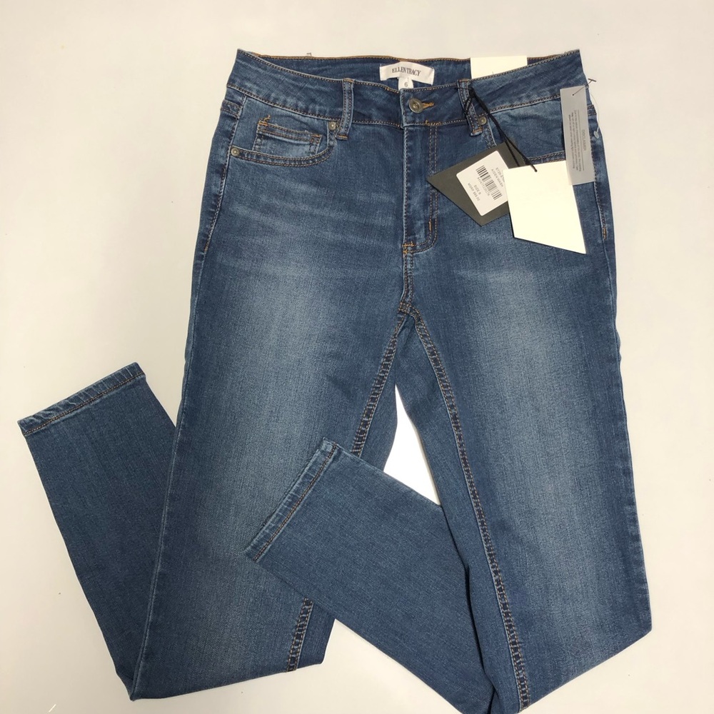 Ellen Tracy sculpt denim skinny Jeans Size 6/28